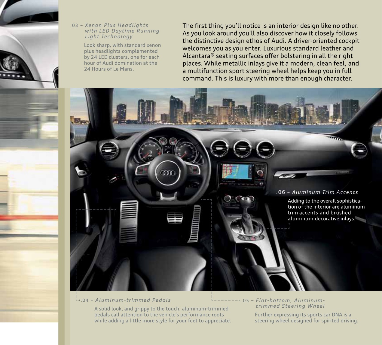 2012 Audi TT Brochure Page 31